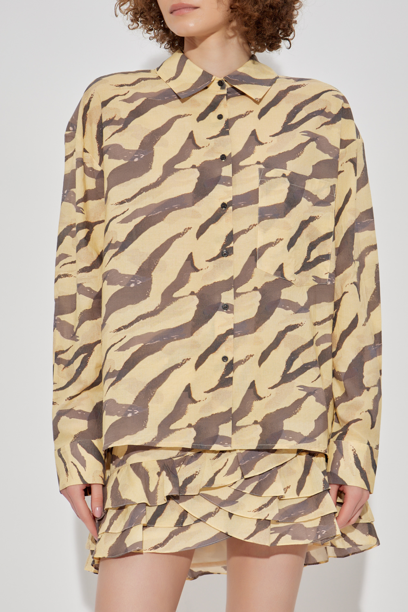 Tシャツ・カットソー ERIKA CAVALLINI SS25 JANA BLOUSE (S5SU10 L880) Iro Shirt `Deriana` | Women's Clothing | Vitkac